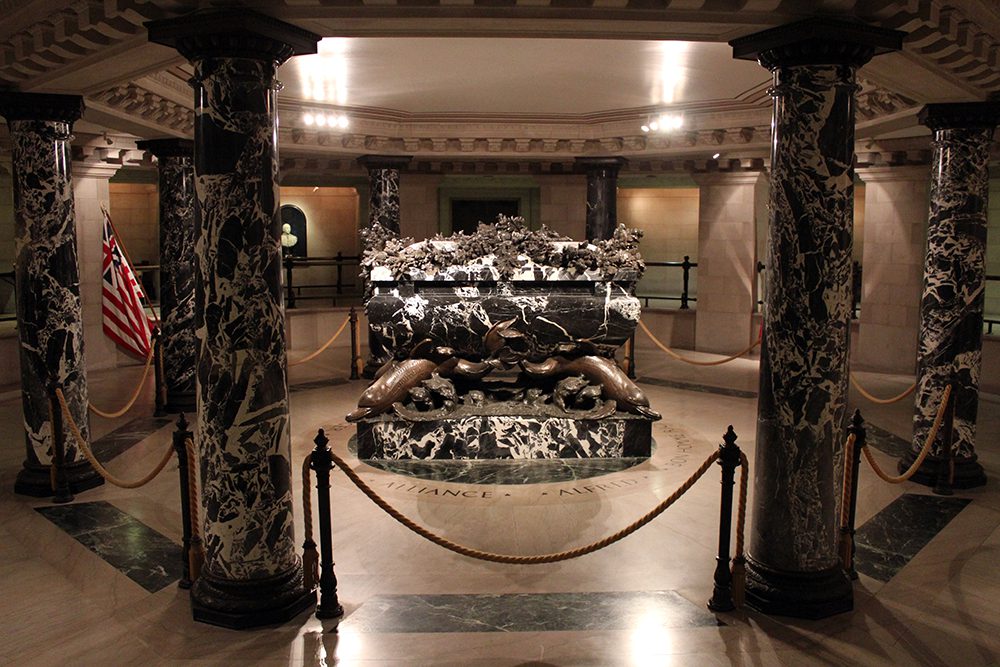 Crypt of John Paul Jones at Naval Academy Chapel in Annapolis