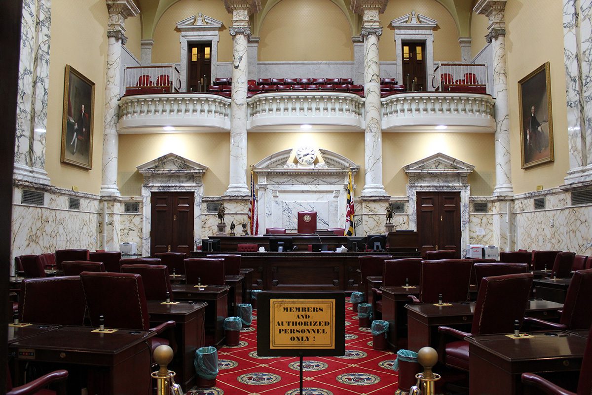 Maryland State House Senate Chamber
