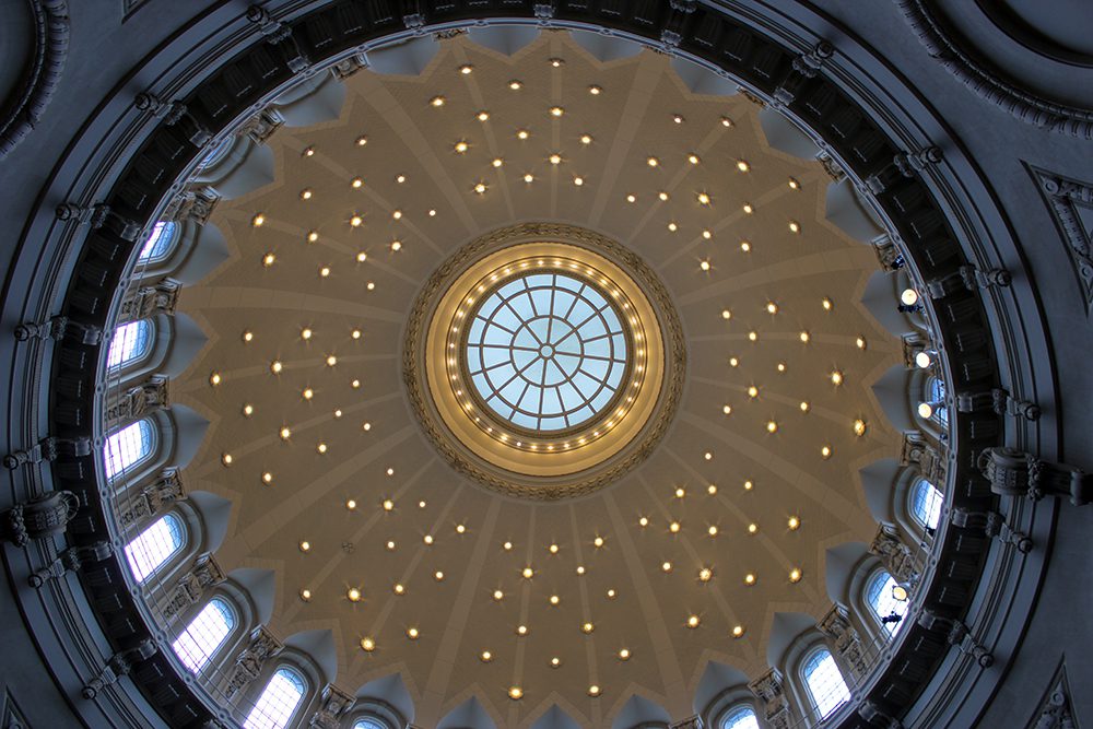 Oculus in Naval Academy Dome in Annapolis