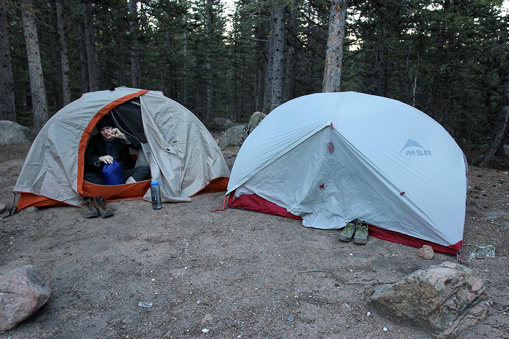 Camping in Pike National Forest