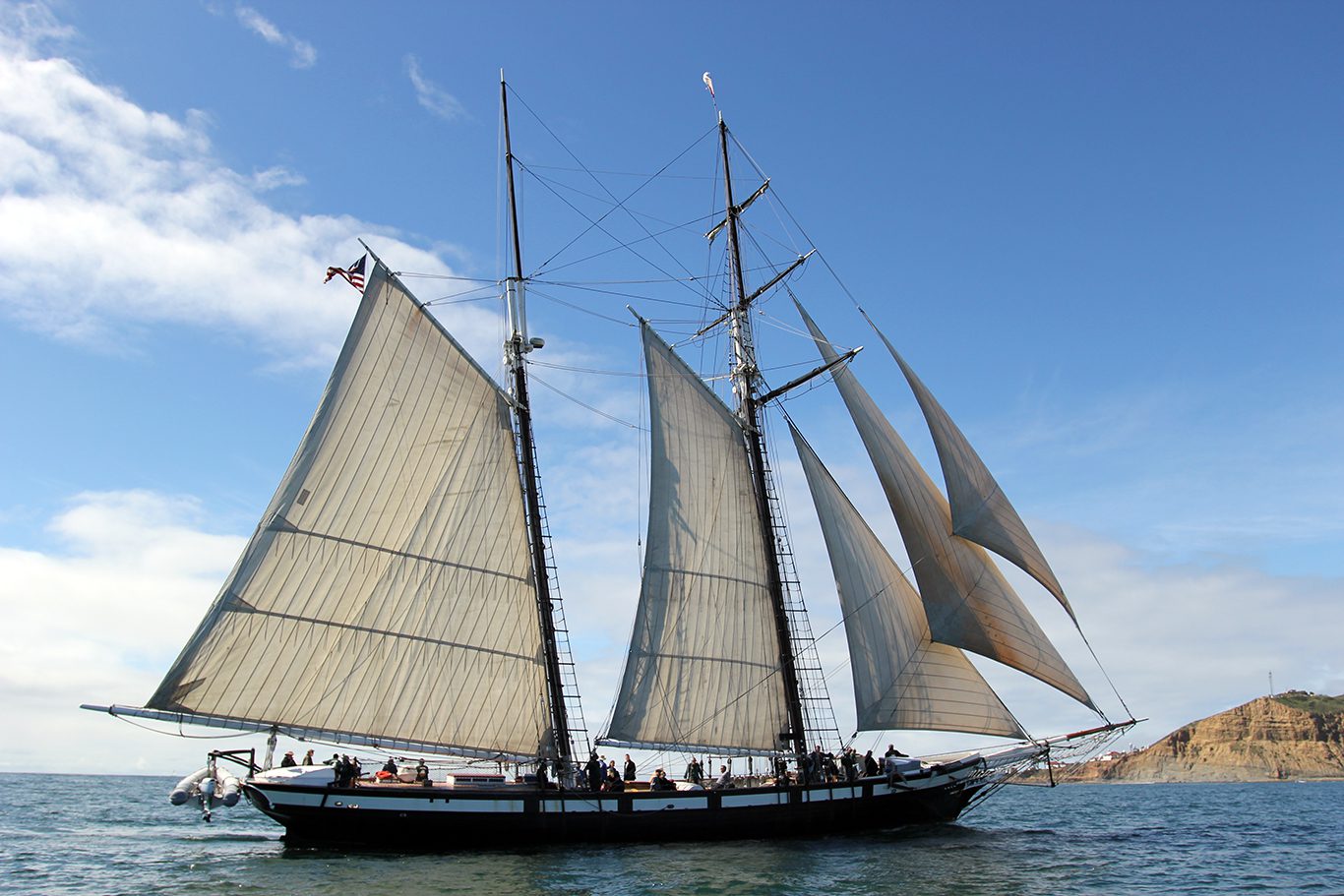 Tall Ship Adventure on the schooner Californian in San Diego