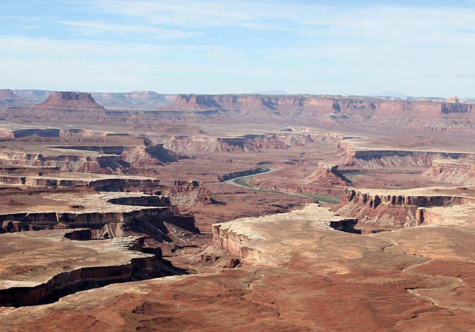 Grand View Point Outlook at Canyonlands National Park