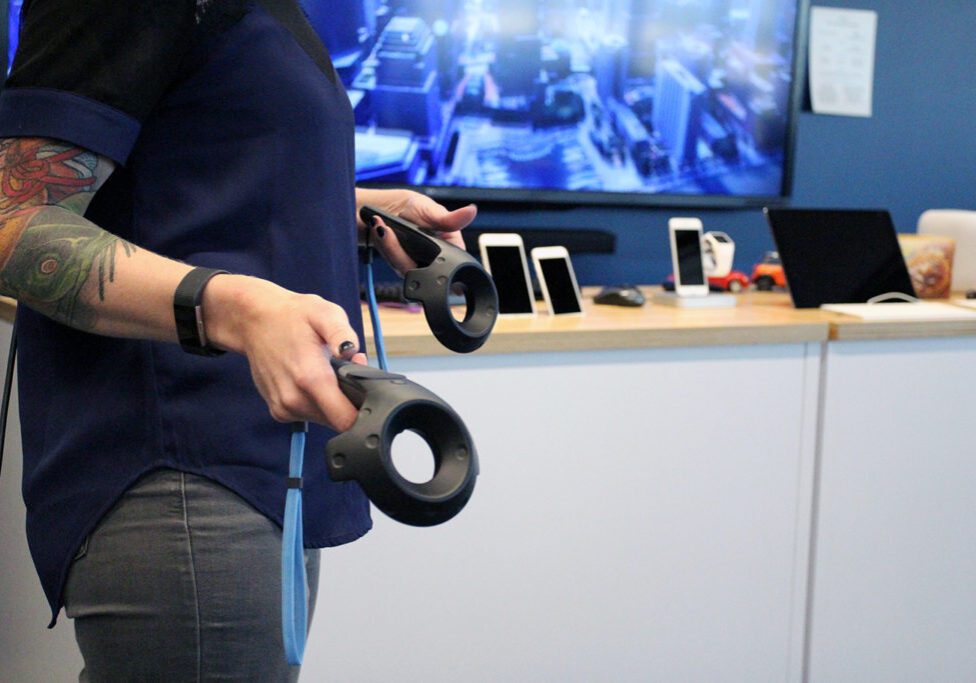 HTC Vive VR Set Controllers