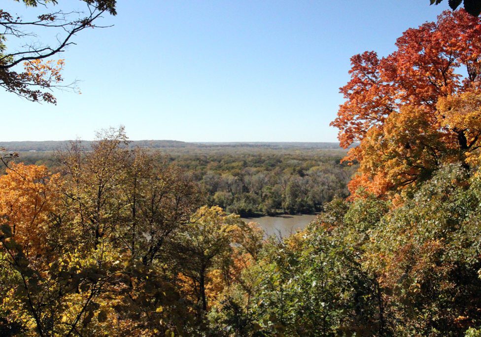Missouri River Overlook at Weston Bend State Park